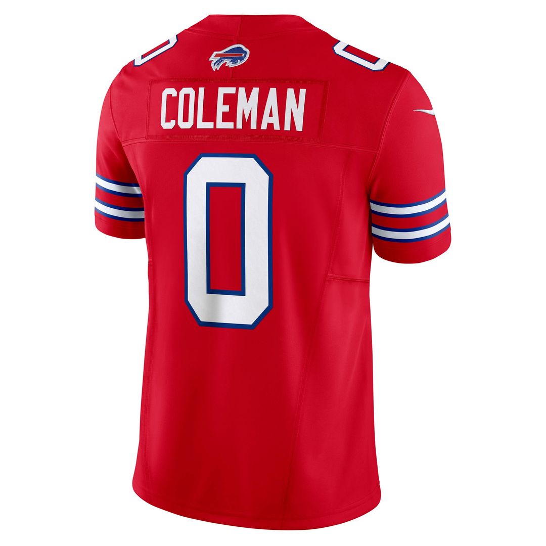 Buffalo Bills Keon Coleman Nike Alternate Vapor F.U.S.E. Limited Jersey - Red