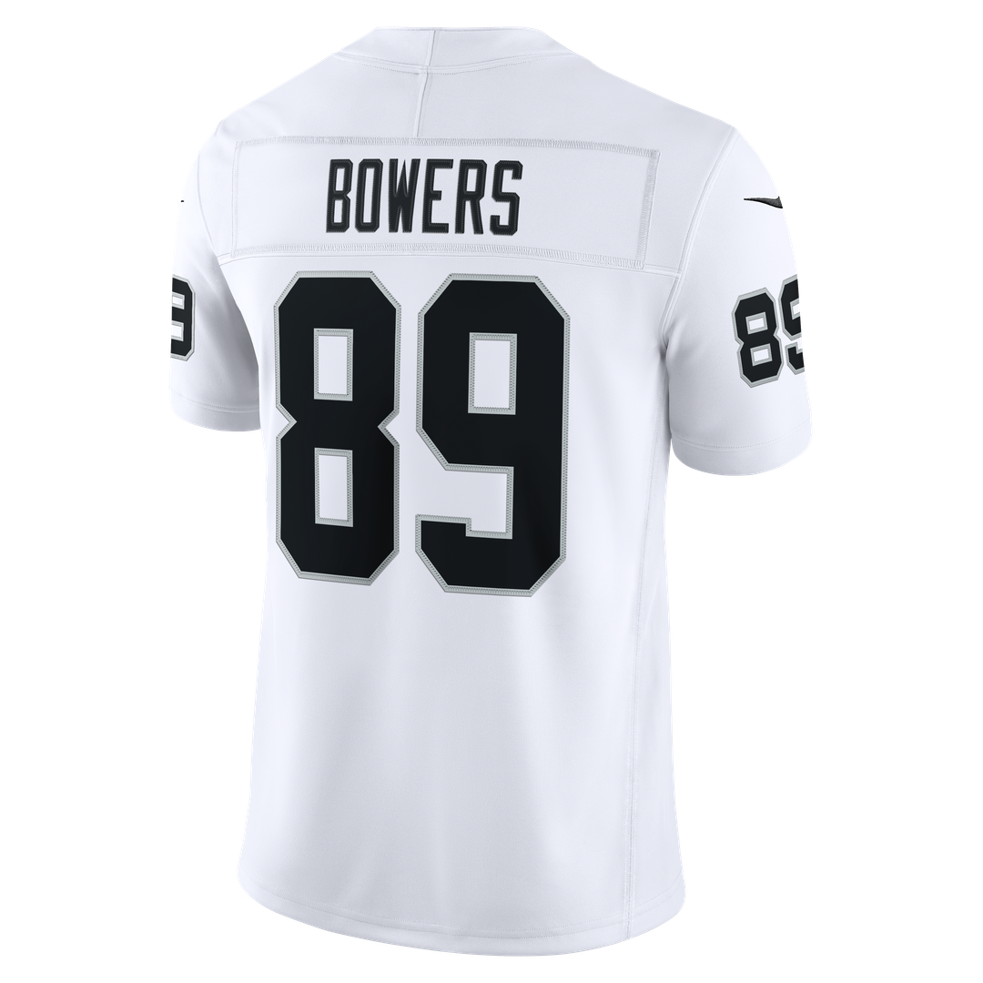 Las Vegas Raiders Brock Bowers Nike Vapor F.U.S.E. Stitched Limited Jersey - White