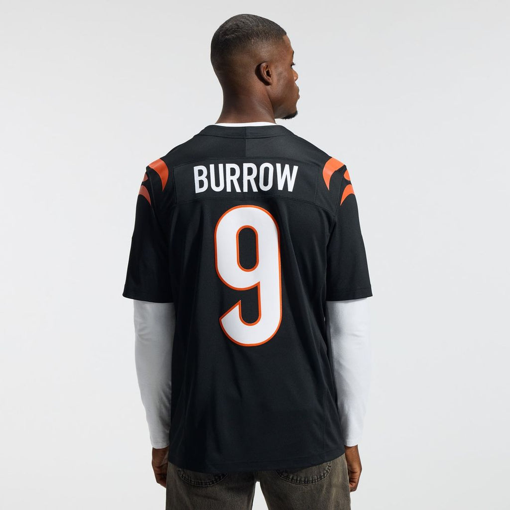 Cincinnati Bengals Joe Burrow Nike Team Vapor F.U.S.E. Stitched Limited Jersey - Black