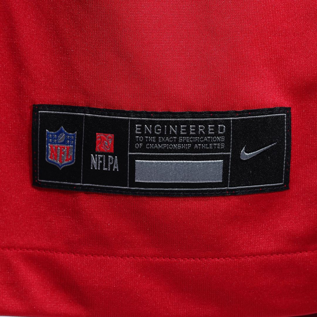 San Francisco 49ers Ji'Ayir Brown Nike Team Game Jersey - Scarlet