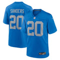 Detroit Lions Barry Sanders Nike Alternate Game Jersey - Blue