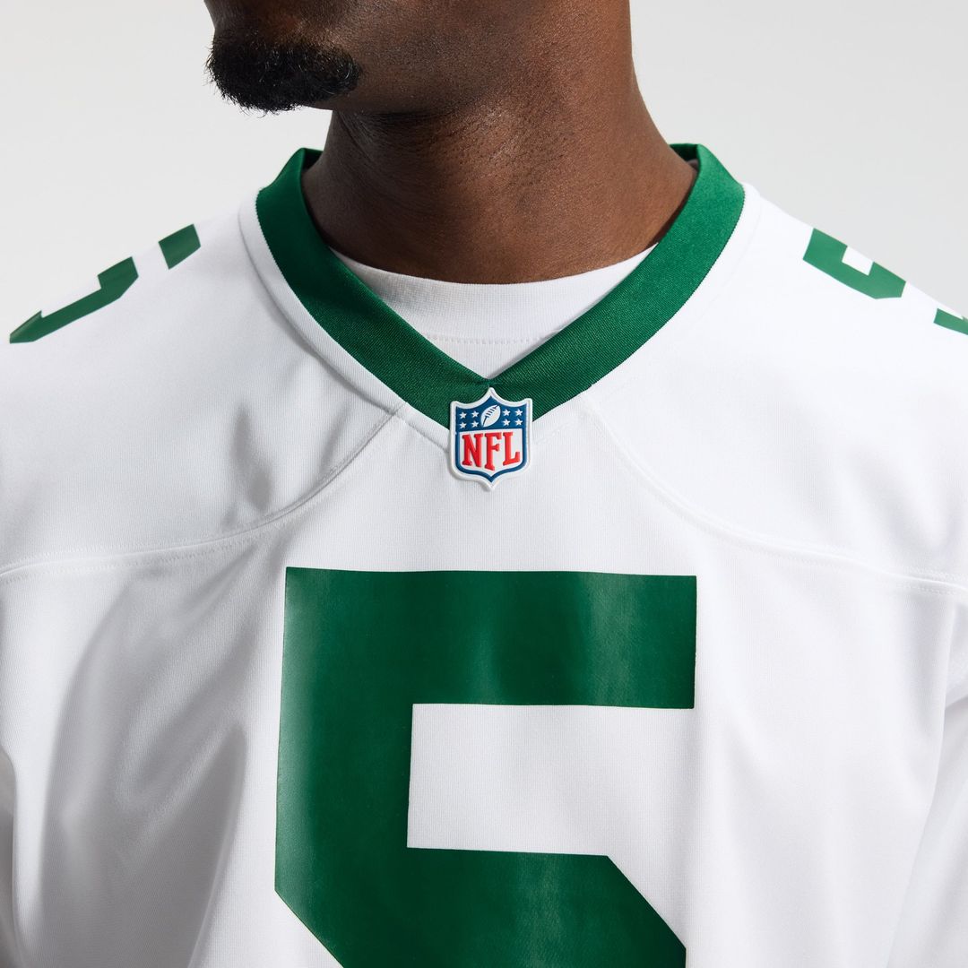 New York Jets Garrett Wilson Nike Alternate Game Jersey - Legacy Black