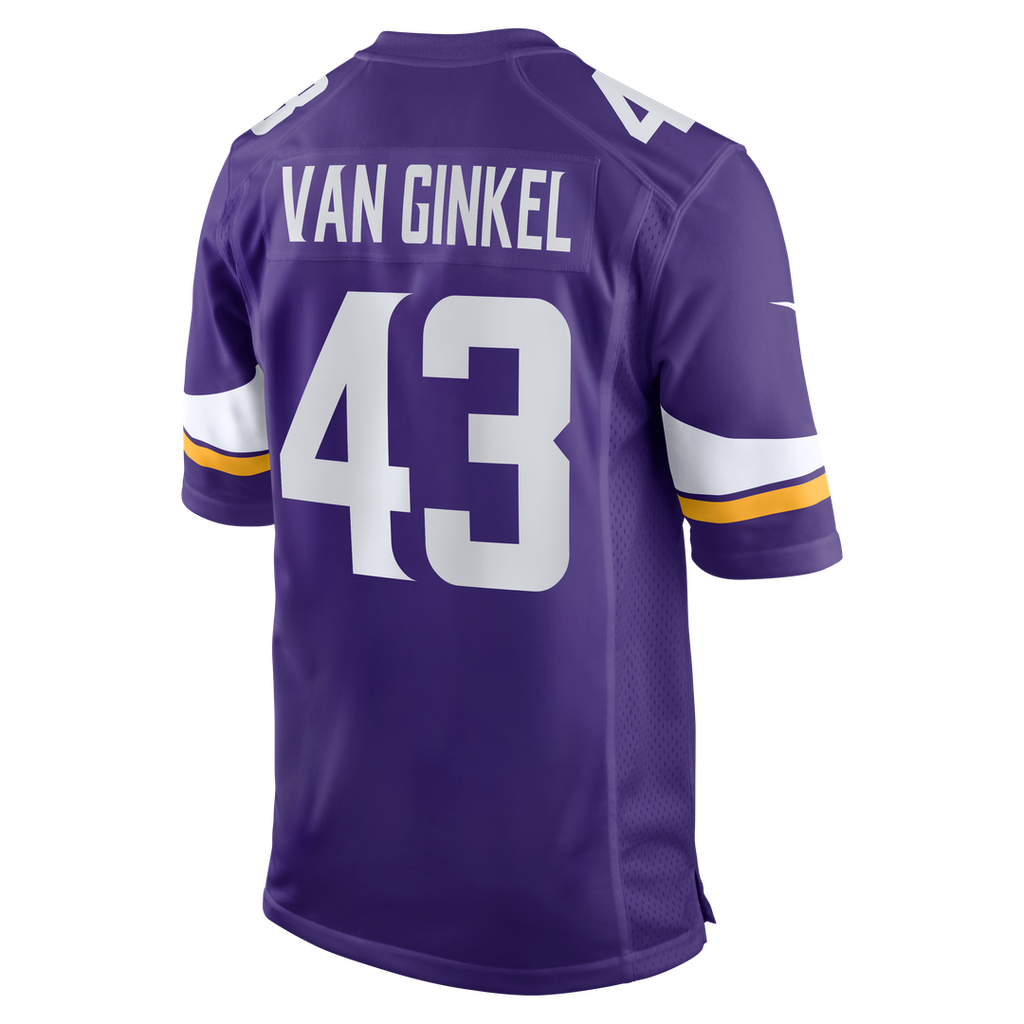 Minnesota Vikings Andrew Van Ginkel Nike Alternate Game Jersey - White