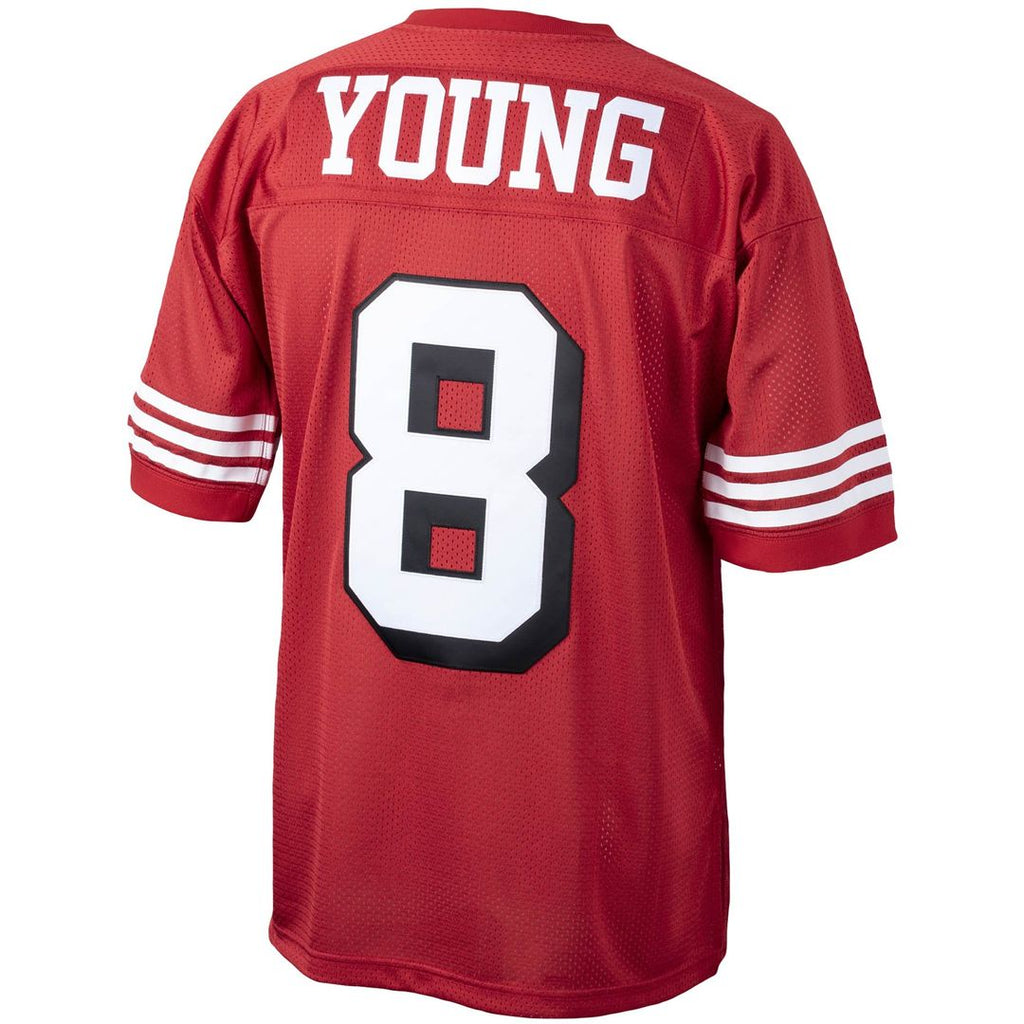 San Francisco 49ers 1994 Steve Young Mitchell & Ness Authentic Throwback Retired Player Jersey - Scarlet