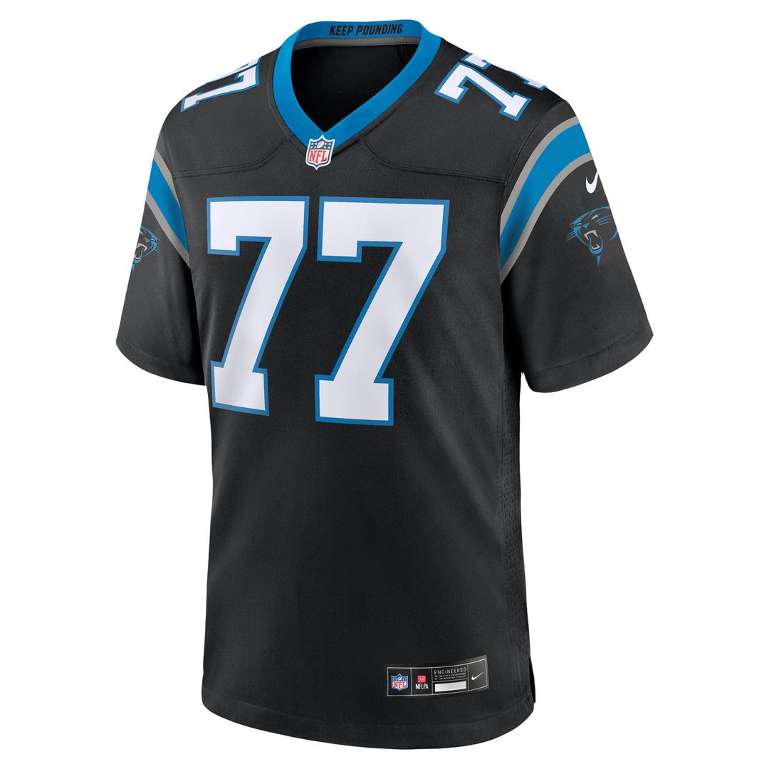 Carolina Panthers Yosh Nijman Nike Game Jersey - Black