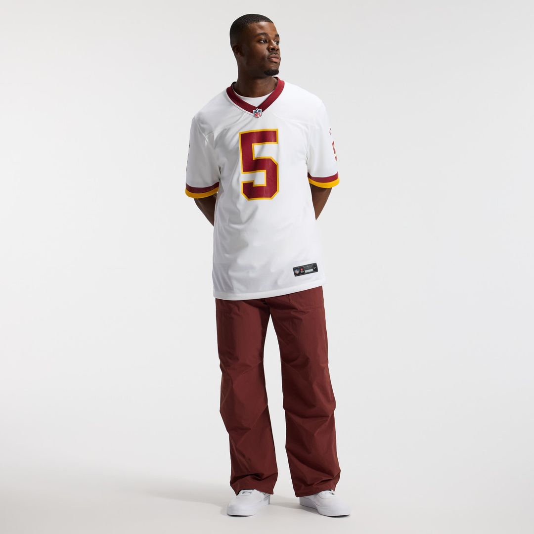 Washington Commanders Jayden Daniels Nike Game Super Bowl Era Jersey - White
