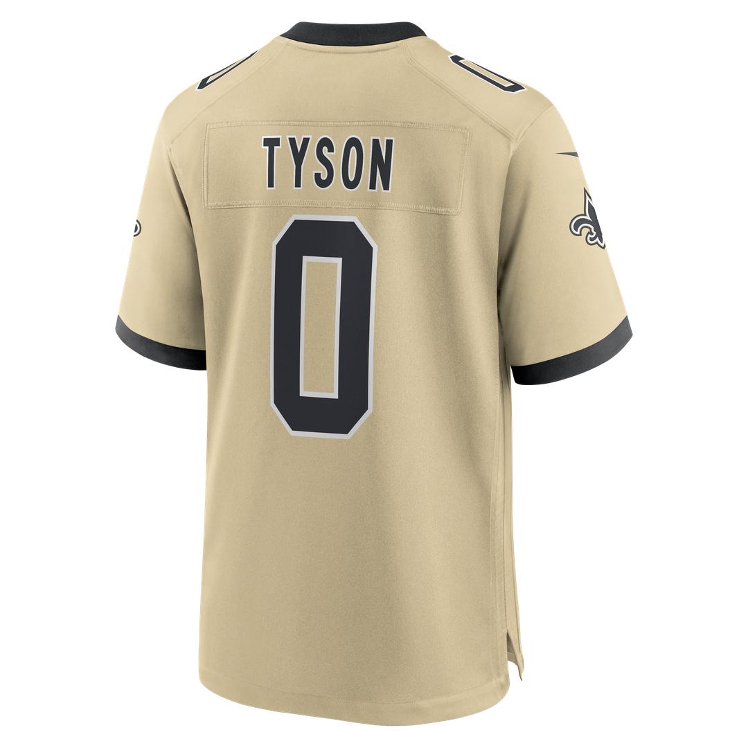New Orleans Saints Jordyn Tyson Nike Alternate Game Jersey - Gold