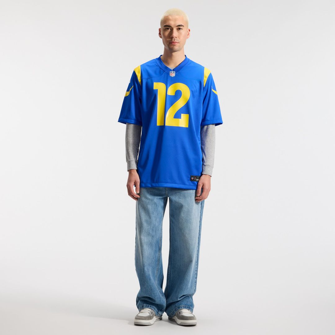 Los Angeles Rams Puka Nacua Nike Team Game Player Jersey - Royal