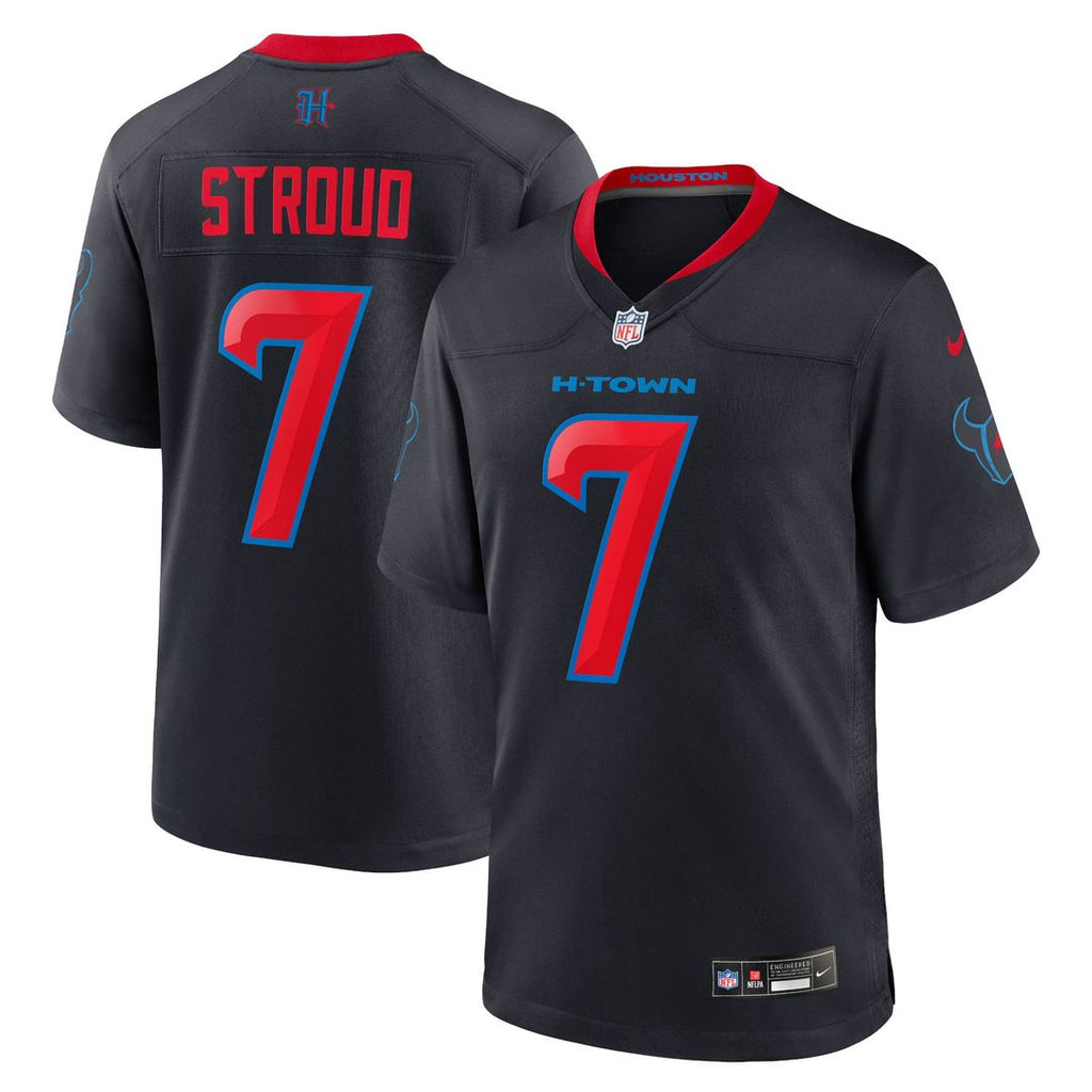 Houston Texans C.J. Stroud Nike 2nd Alternate Game Jersey - Navy