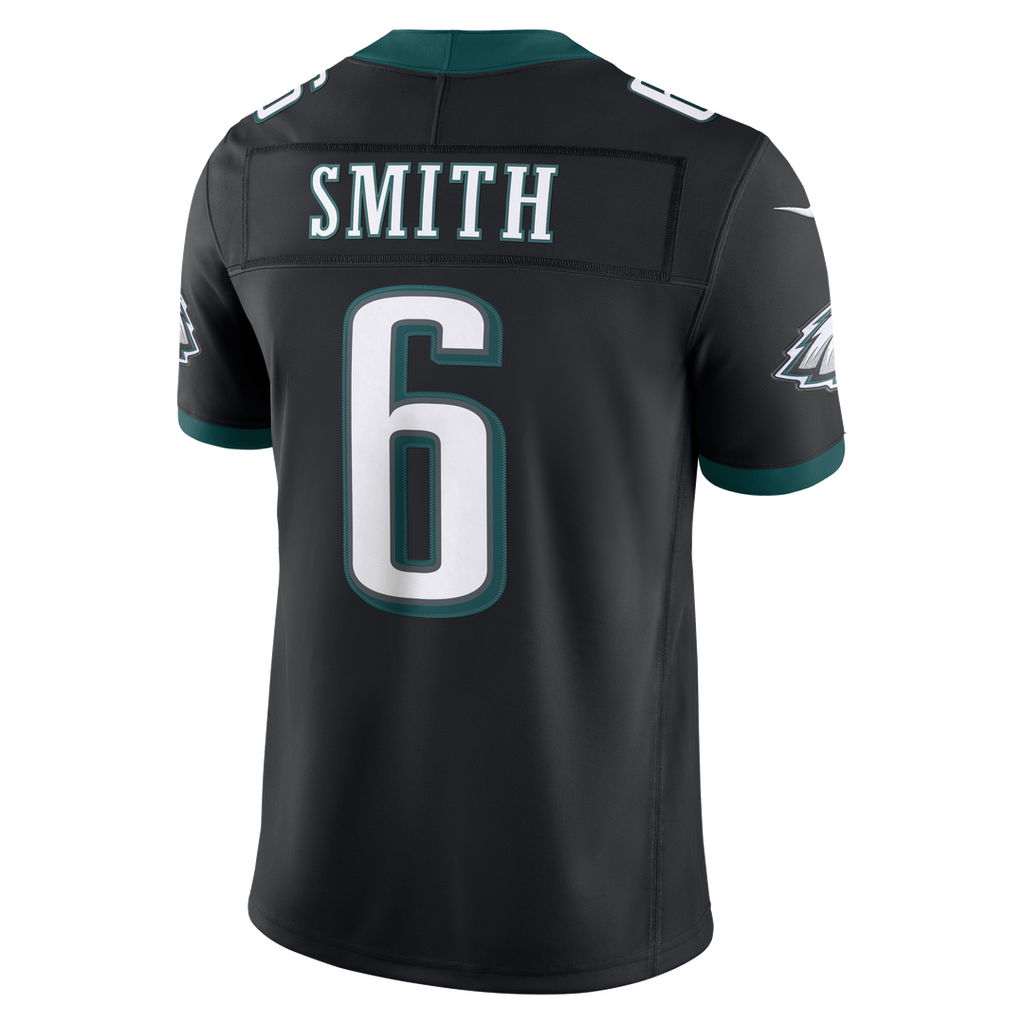 Philadelphia Eagles DeVonta Smith Nike Team Vapor F.U.S.E. Stitched Limited Jersey - Midnight Green