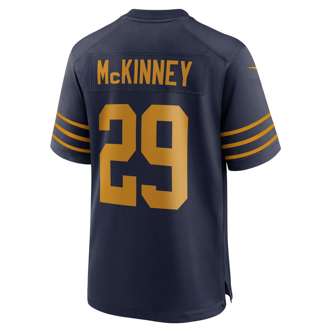 Green Bay Packers Xavier McKinney Nike The 1923 Classic Game Jersey - Navy