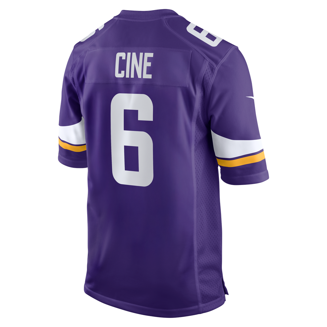Minnesota Vikings Lewis Cine Nike Game Player Jersey - Purple