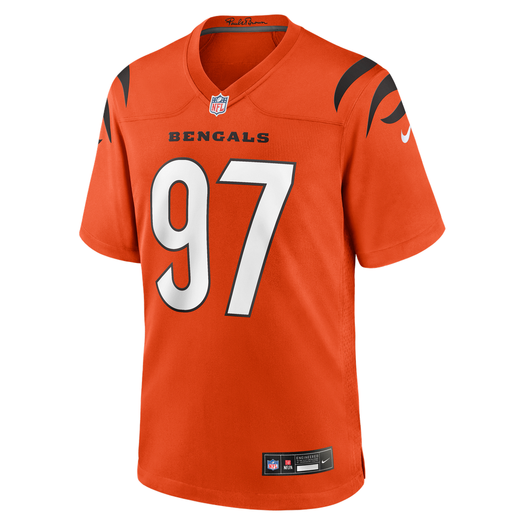 Cincinnati Bengals Dexter Lawrence II Nike Game Jersey - Black