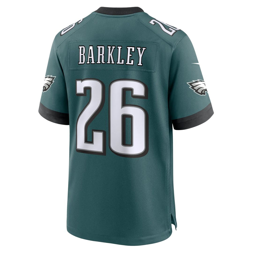 Philadelphia Eagles Saquon Barkley Nike Alternate Game Jersey - Black