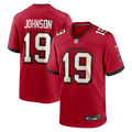 Tampa Bay Buccaneers Keyshawn Johnson Nike Game Retired Player Jersey - Red