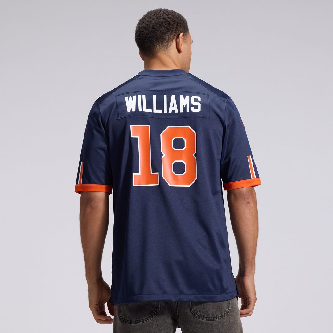 Chicago Bears Caleb Williams Nike 2026 Rivalries Collection Game Jersey - Navy