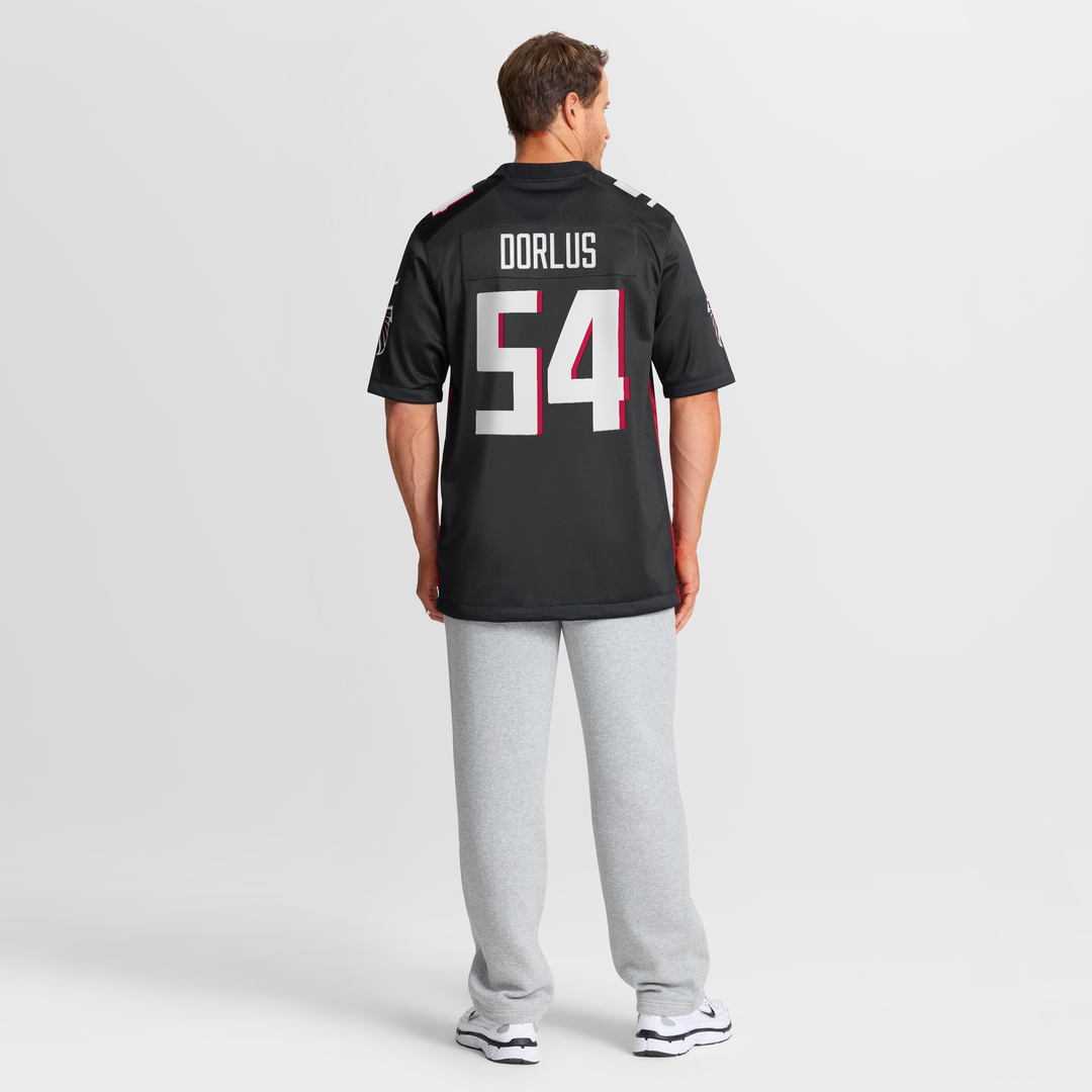 Atlanta Falcons Brandon Dorlus Nike Team Game Jersey - Black
