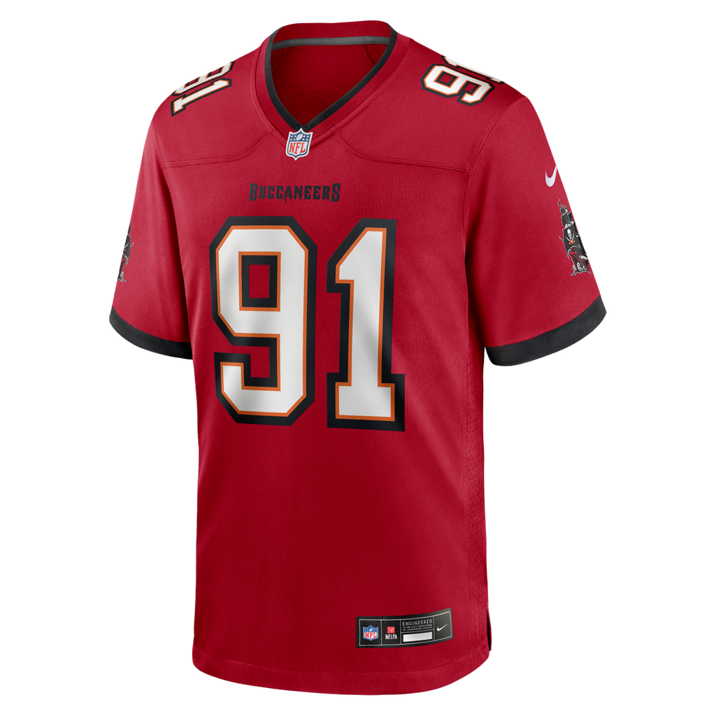 Tampa Bay Buccaneers A'Shawn Robinson Nike Team Game Jersey - Red