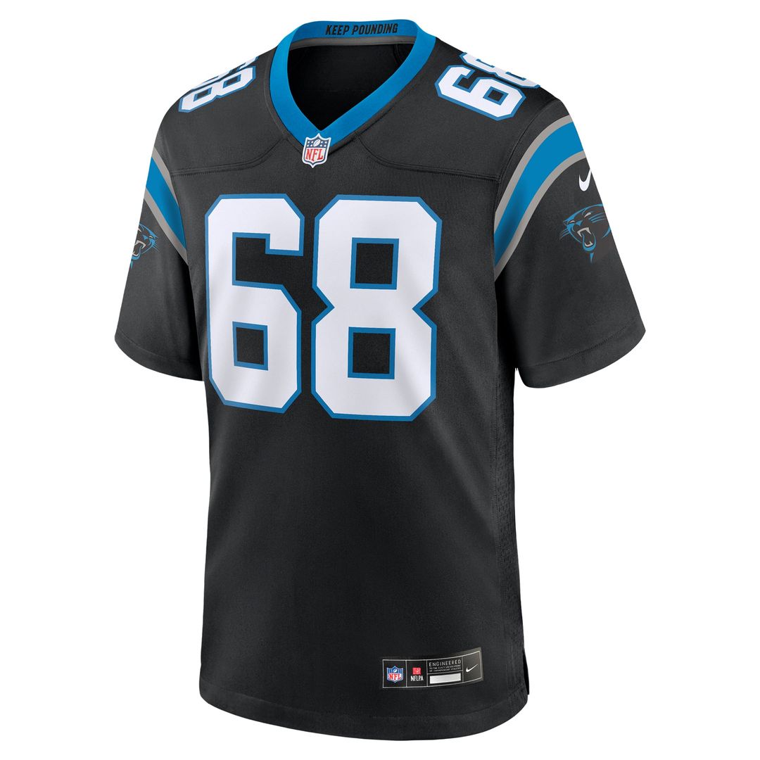 Carolina Panthers Damien Lewis Nike Game Jersey - Black