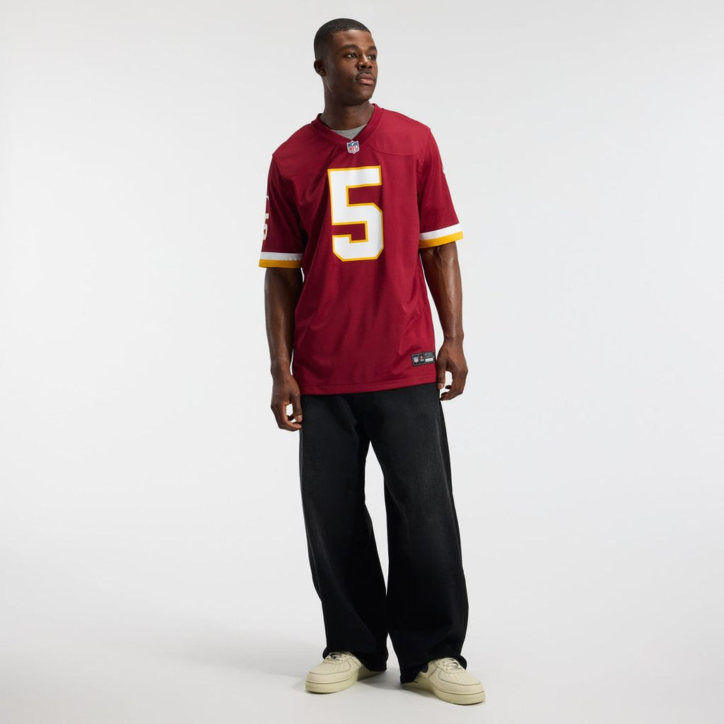 Washington Commanders Hail Raiser Washington Commanders Jayden Daniels Nike Alternate Game Jersey - Black