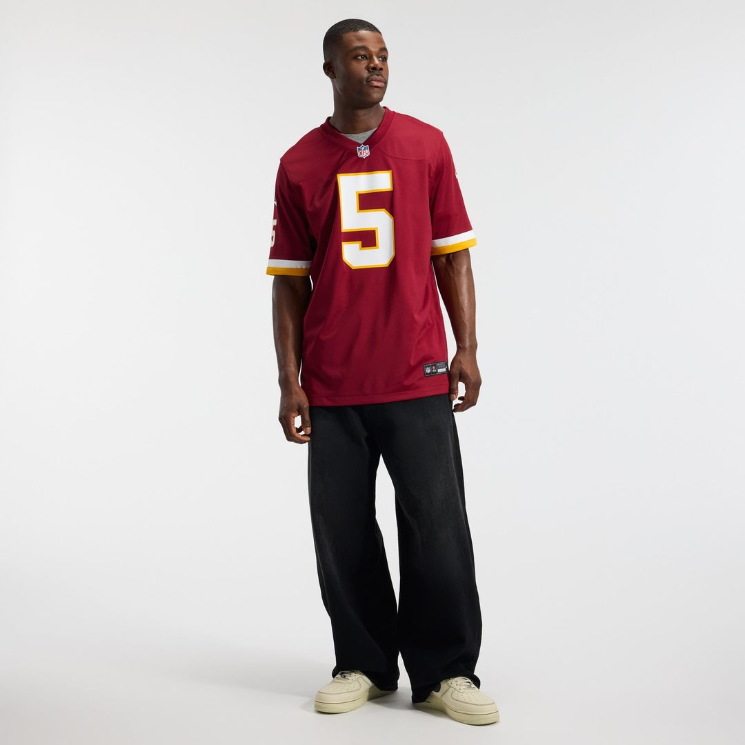 Washington Commanders Hail Raiser Washington Commanders Jayden Daniels Nike Alternate Game Jersey - Black