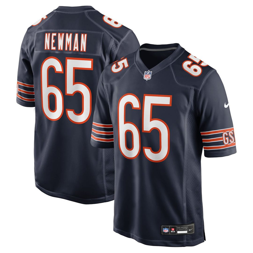 Chicago Bears Luke Newman Nike Team Game Jersey - Navy