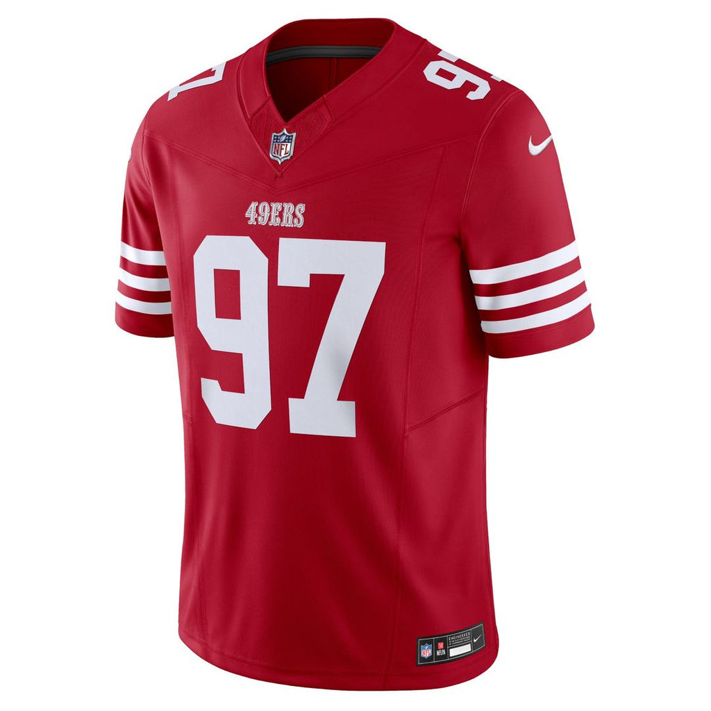 San Francisco 49ers Nick Bosa Nike Vapor F.U.S.E. Limited Jersey - Scarlet