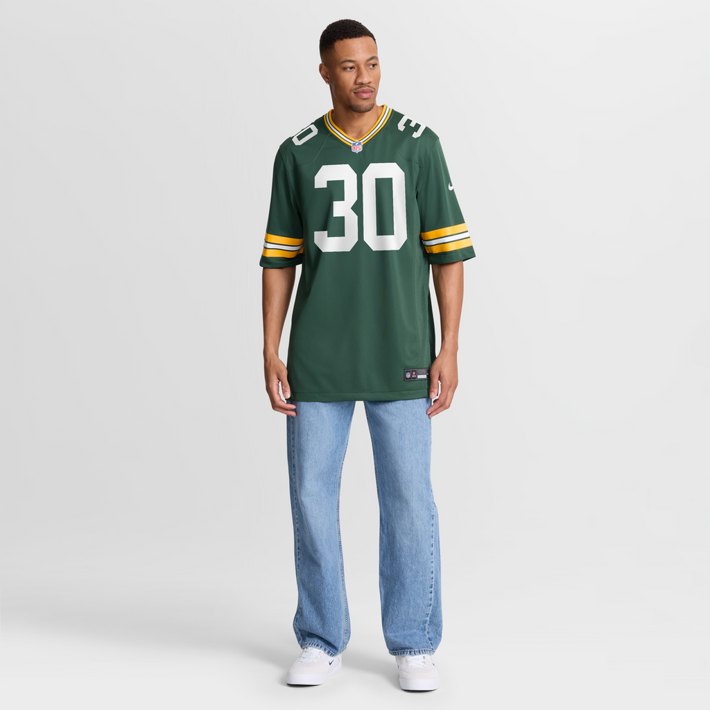 Green Bay Packers Chris Brooks Nike Team Game Jersey - Green