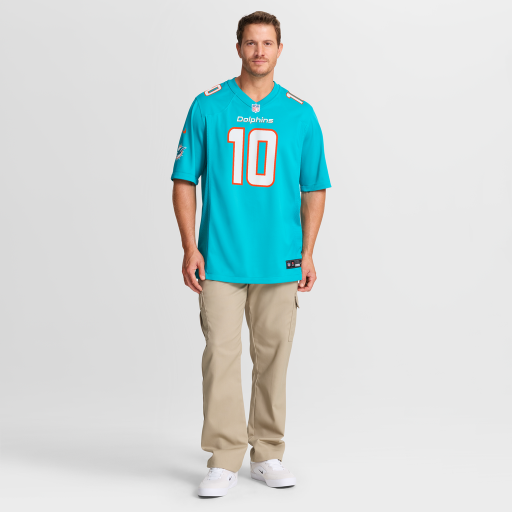 Miami Dolphins Jacob Rodriguez Nike Game Jersey - Aqua