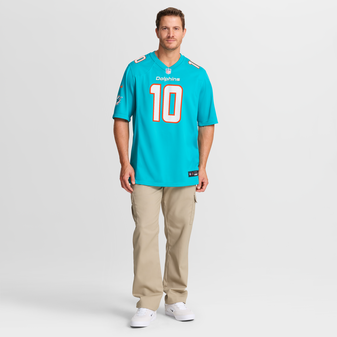Miami Dolphins Jacob Rodriguez Nike Game Jersey - Aqua