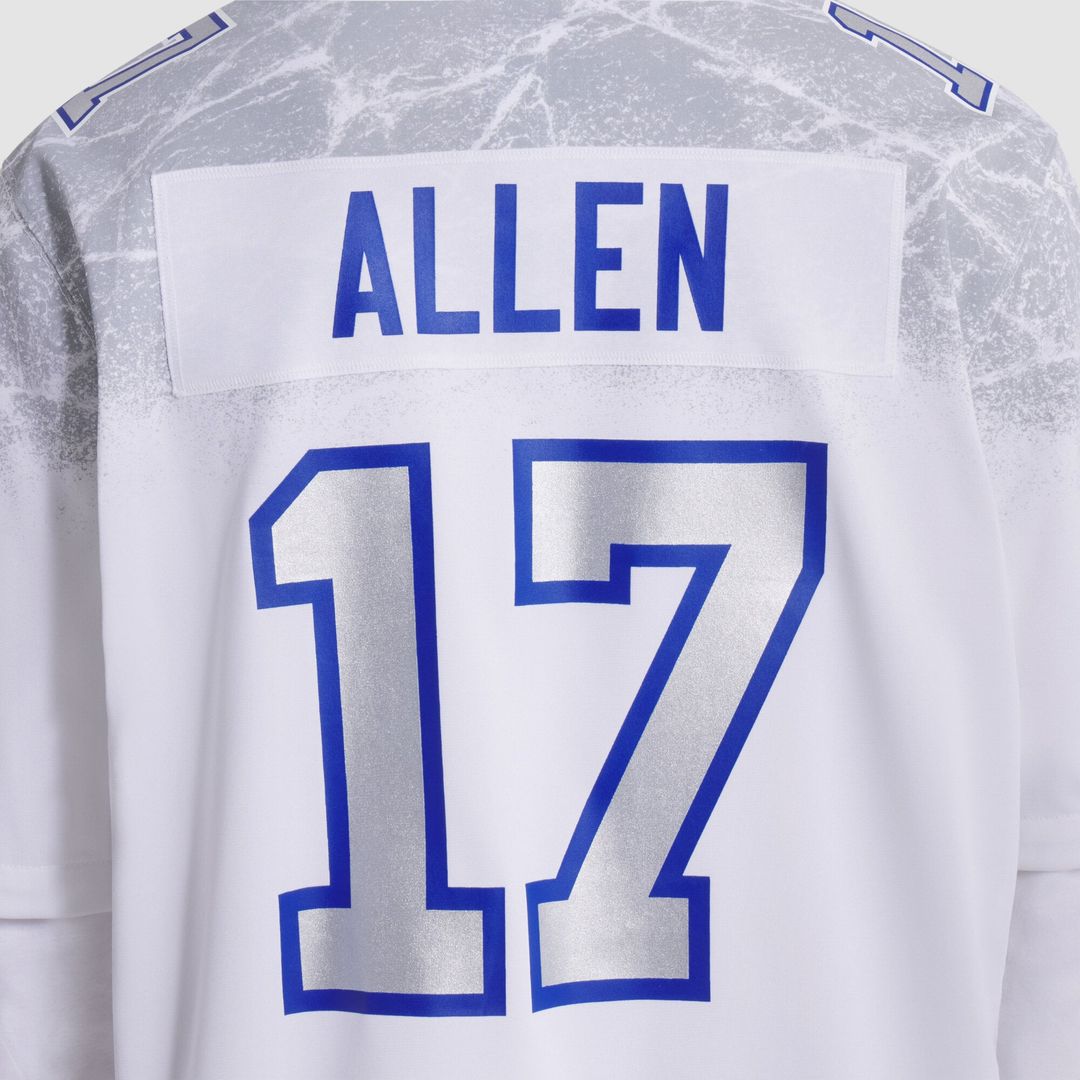 Buffalo Bills Josh Allen Nike Rivalries Collection Game Jersey - White