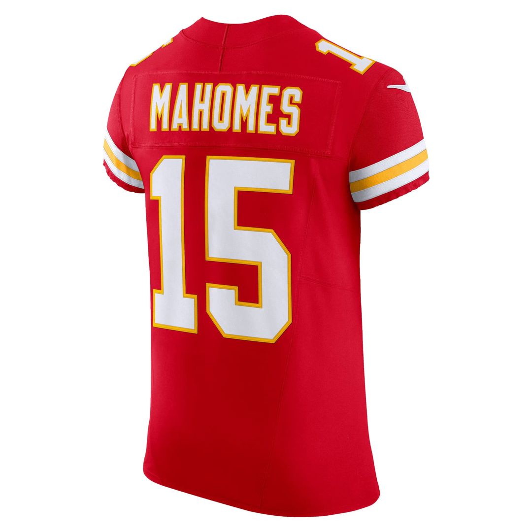 Kansas City Chiefs Patrick Mahomes Nike Team Vapor F.U.S.E. Elite Jersey - Red