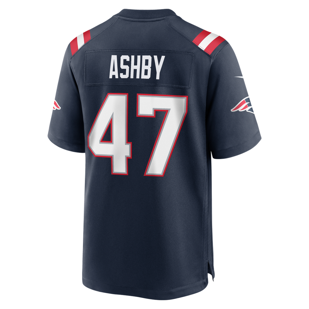New England Patriots Julian Ashby Nike Team Game Jersey - Navy