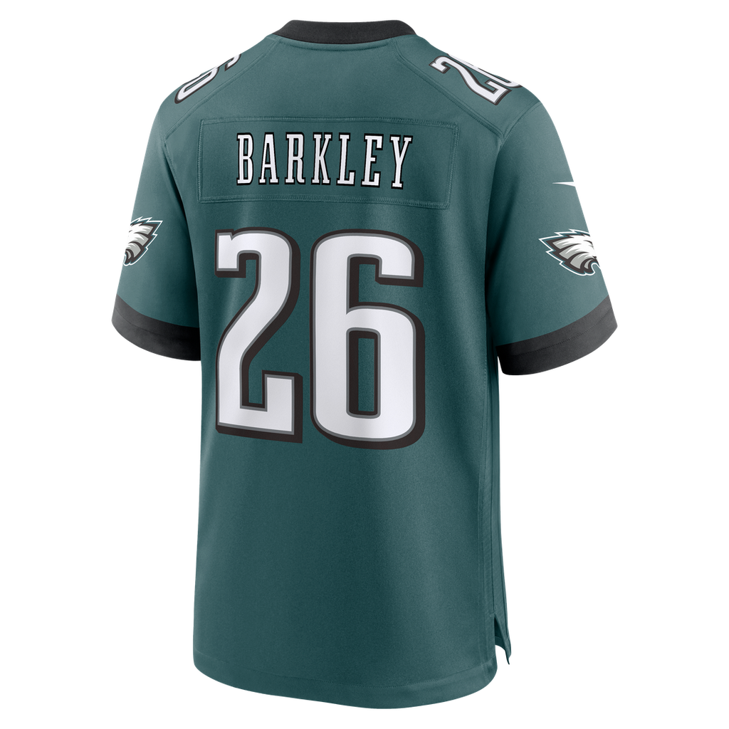 Philadelphia Eagles Saquon Barkley Nike Game Jersey - White