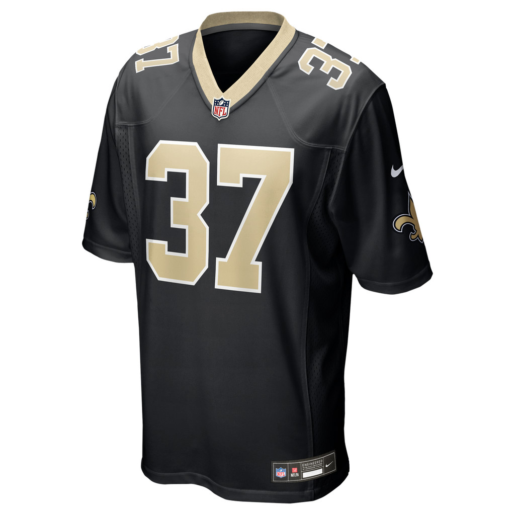 New Orleans Saints Jordan Mims Nike Team Game Jersey - Black