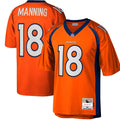 Denver Broncos Peyton Manning Mitchell & Ness Big & Tall 2015 Retired Player Replica Jersey - Orange
