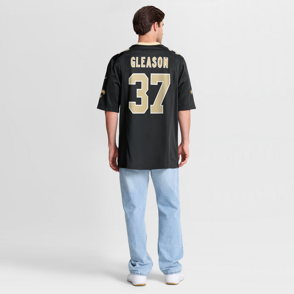 New Orleans Saints Steve Gleason Nike Game Retired Player Jersey - Black