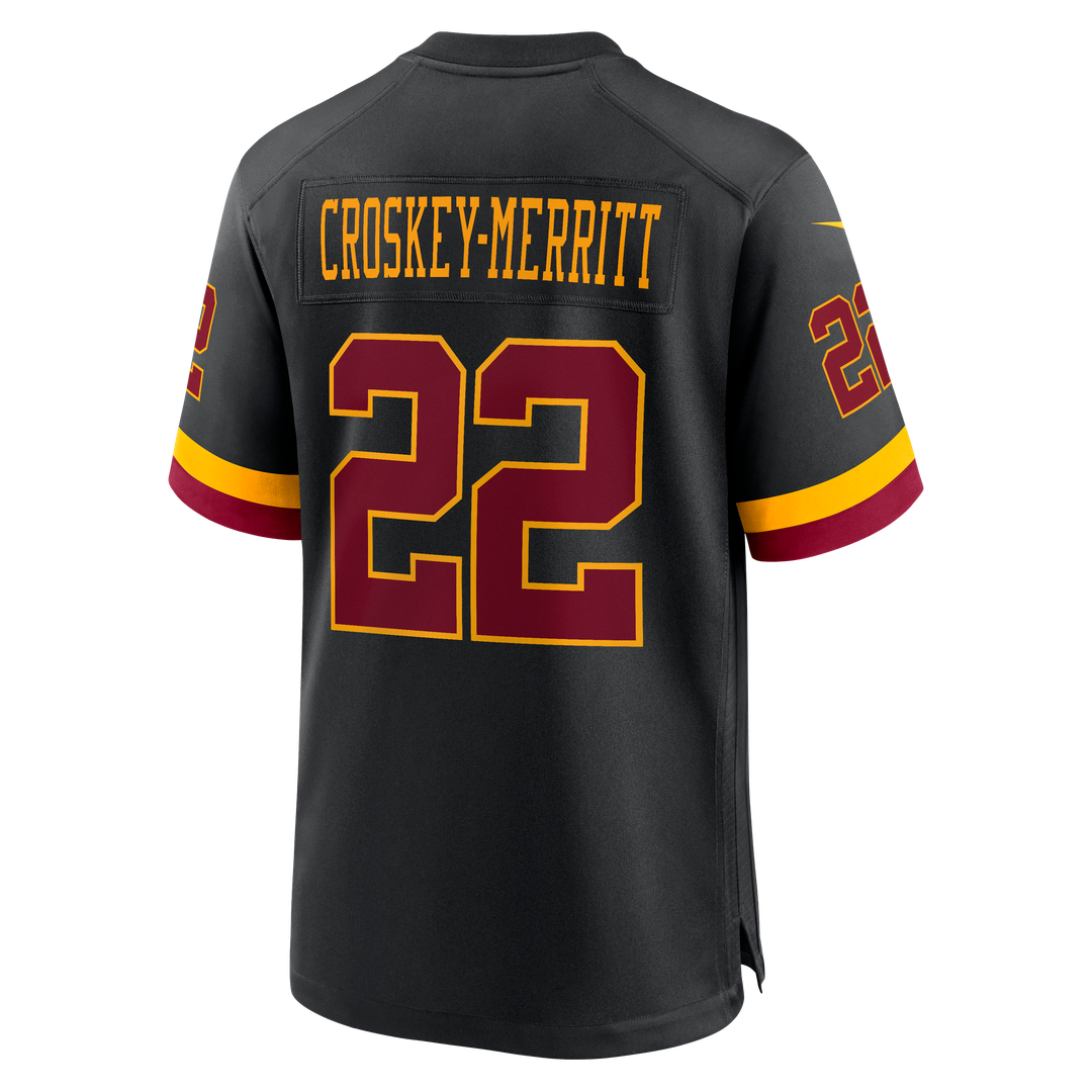 Washington Commanders Jacory Croskey-Merritt Nike Game Jersey - Burgundy