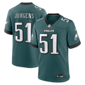 Philadelphia Eagles Cam Jurgens Nike Team Game Jersey - Midnight Green