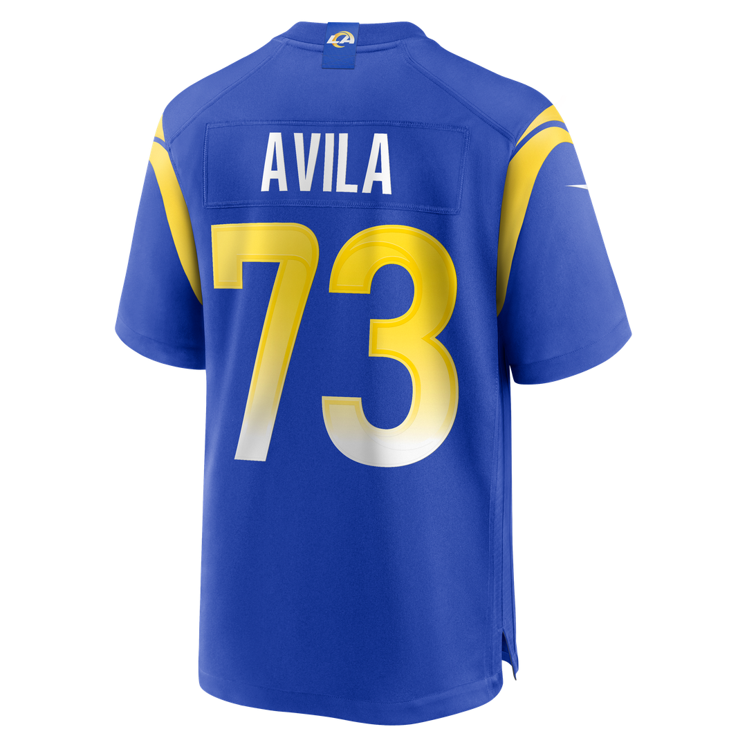 Los Angeles Rams Steve Avila Nike Home Game Jersey - Royal
