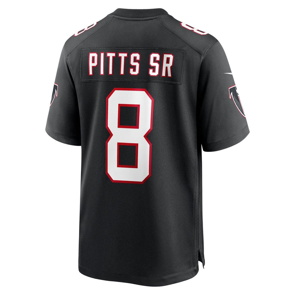 Atlanta Falcons Kyle Pitts Sr. Nike Alternate Game Jersey - Black