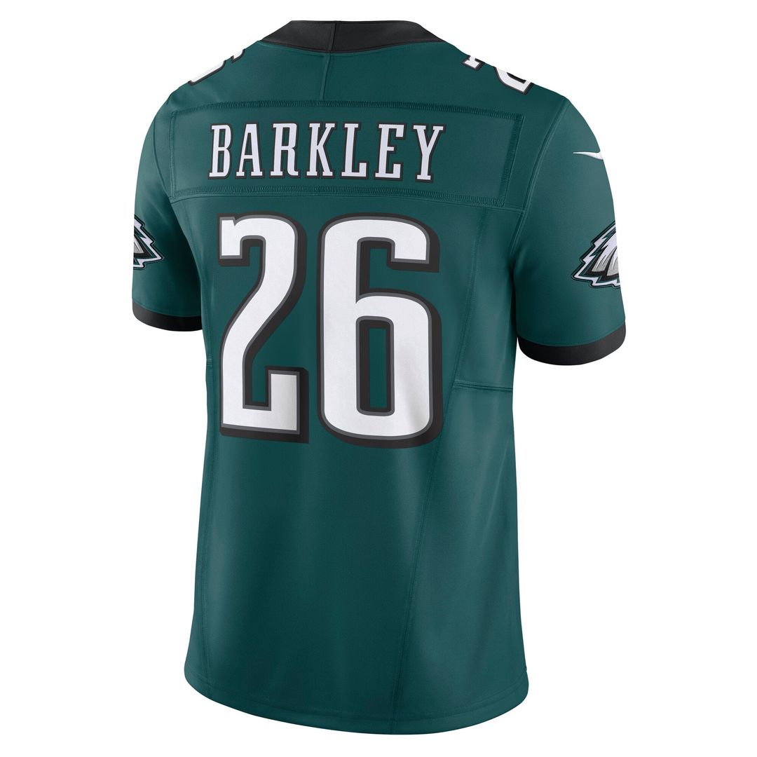 Philadelphia Eagles Saquon Barkley Nike Vapor F.U.S.E. Limited Jersey - Midnight Green
