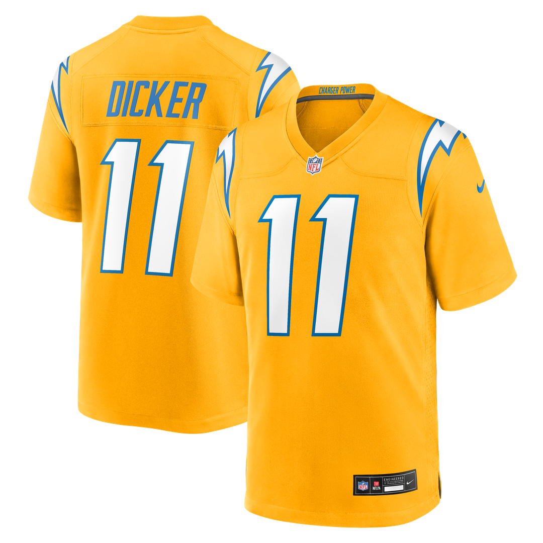 Los Angeles Chargers Cameron Dicker Nike Game Jersey - Powder Blue