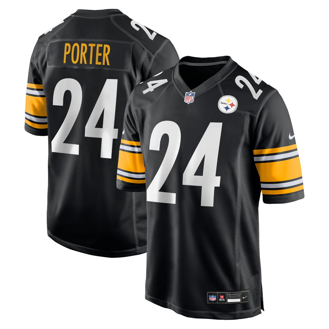 Pittsburgh Steelers Joey Porter Jr. Nike Game Jersey - Black