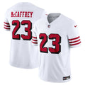 San Francisco 49ers Christian McCaffrey Nike Vapor F.U.S.E. Limited 2nd Alternate Jersey - White