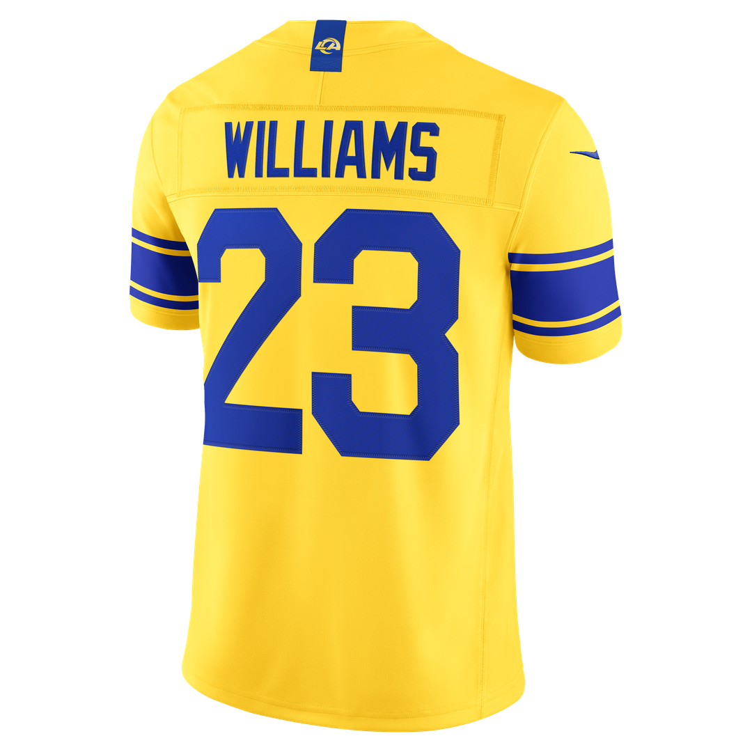 Los Angeles Rams Kyren Williams Nike Vapor F.U.S.E. Stitched Limited Jersey - Classic Sol