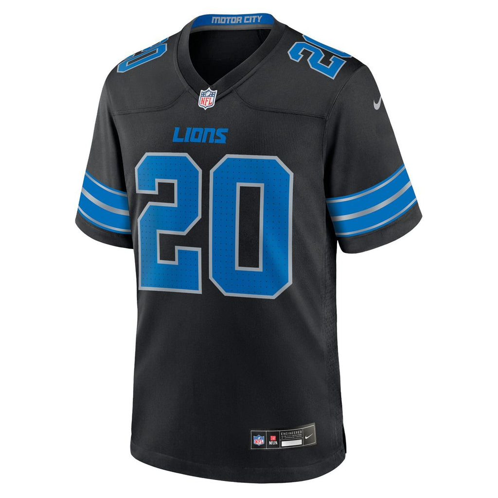 Detroit Lions Barry Sanders Nike 2nd Alternate Retired Player Game Jersey - Black