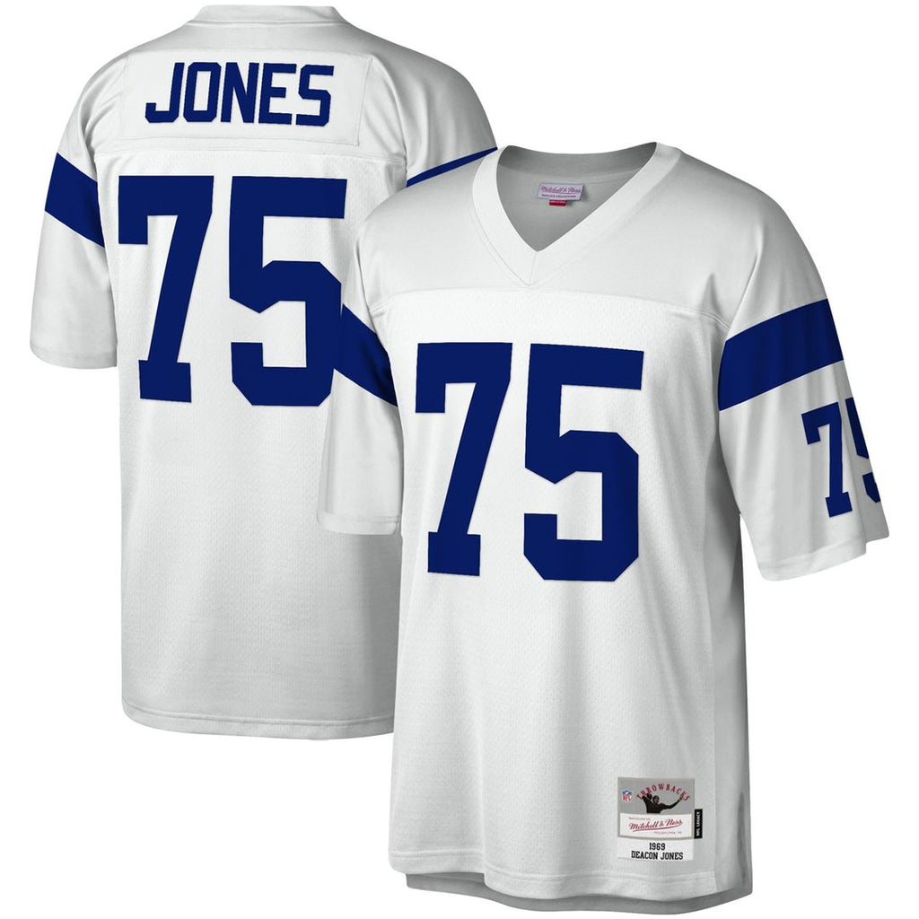 Los Angeles Rams Deacon Jones Mitchell & Ness Legacy Replica Jersey - White