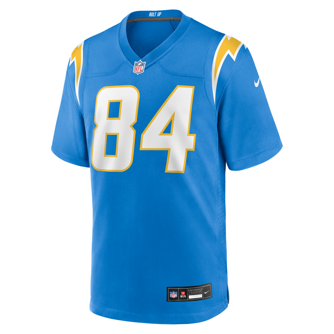Los Angeles Chargers KeAndre Lambert-Smith Nike Team Game Jersey - Powder Blue