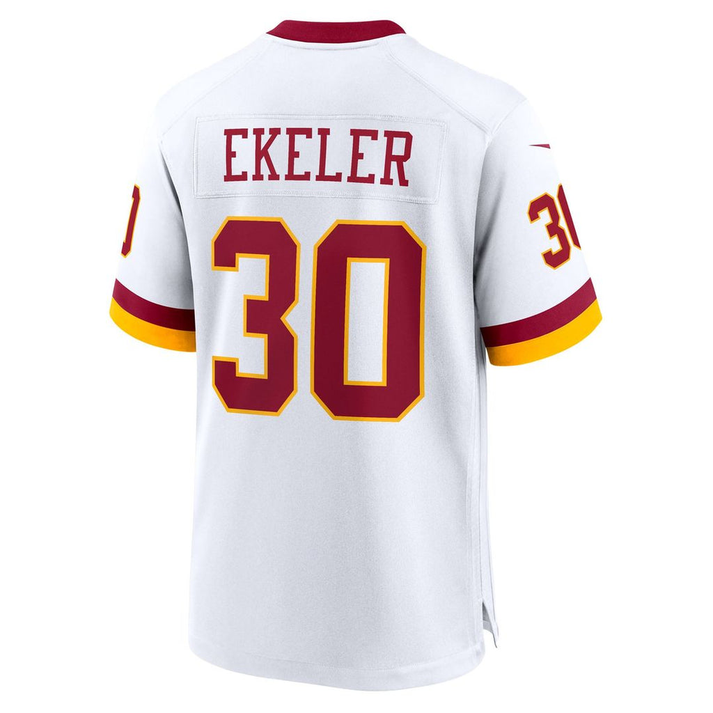 Washington Commanders Austin Ekeler Nike Game Super Bowl Era Jersey - White